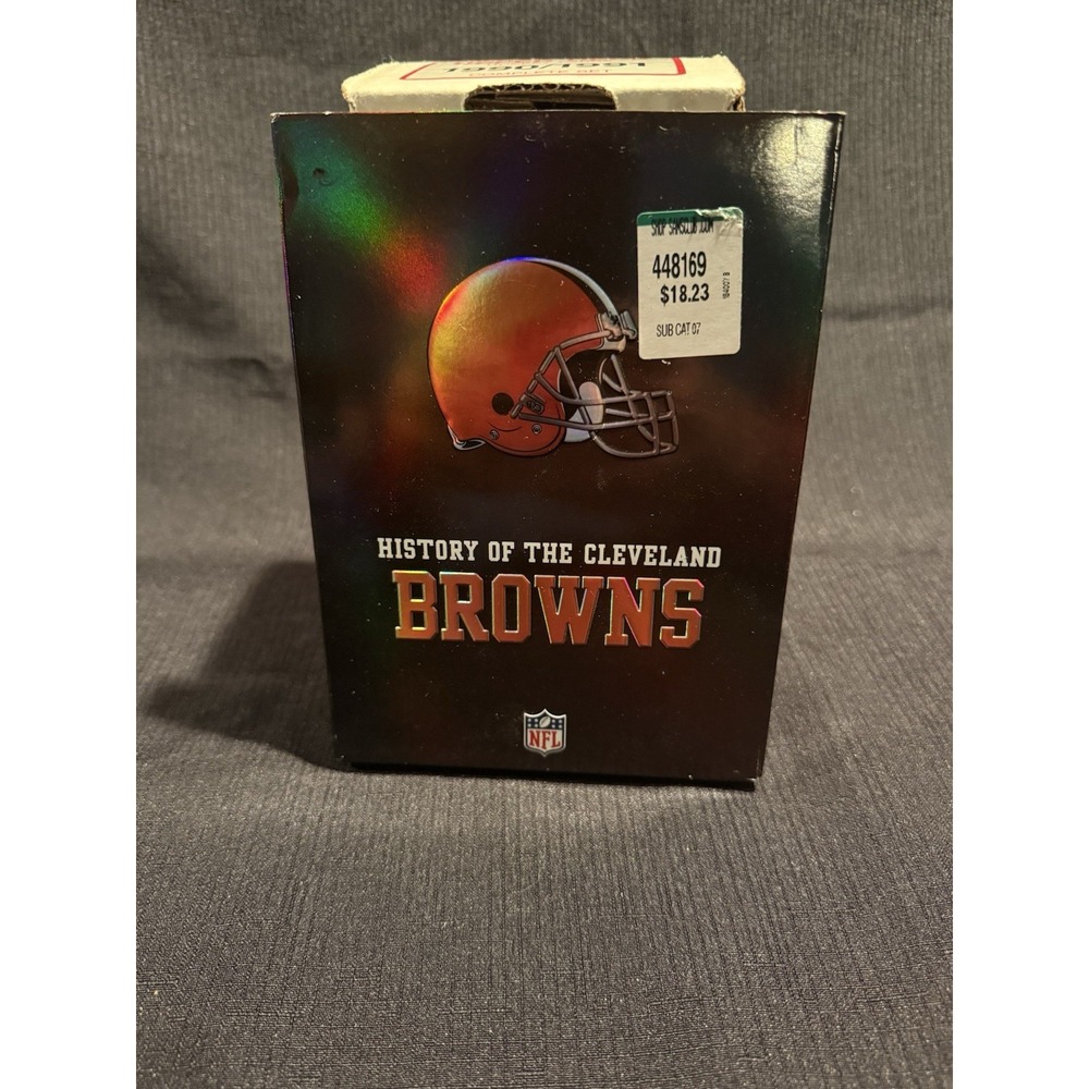 NFL Football History of the Cleveland Browns DVD 2008 Sports Documentary 2-Disc